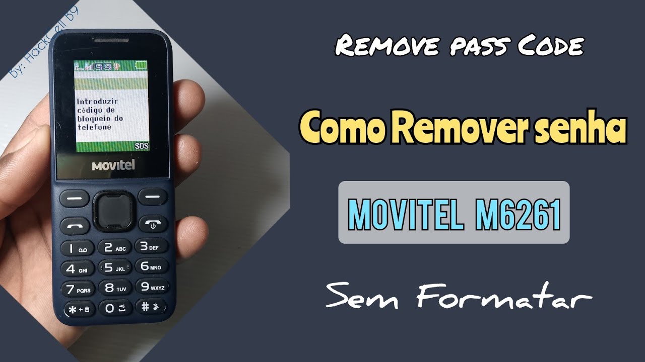 Como Remover password Movitel M6261/ Remove Code M6261 & Remove all Privacy Protection
