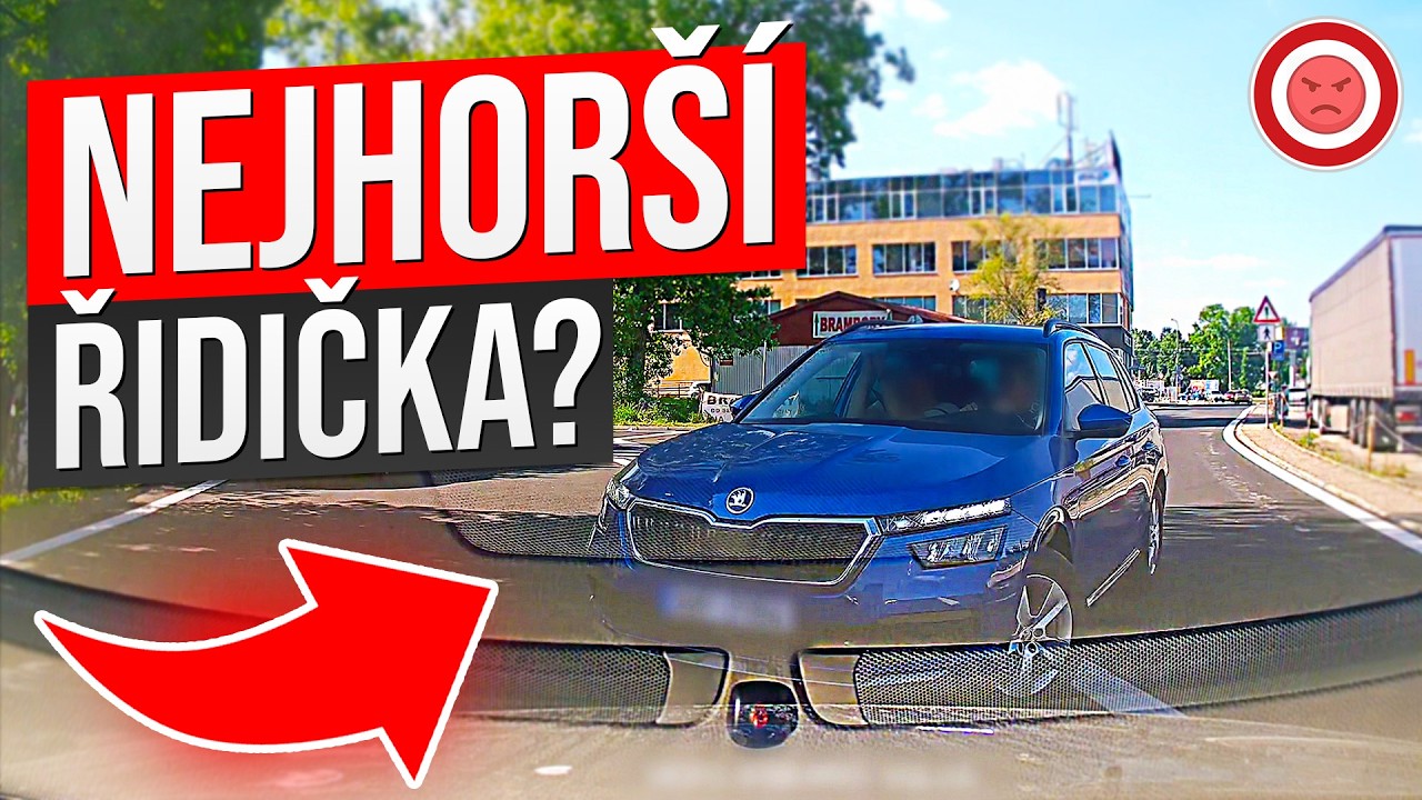 NEJHORŠÍ ŘIDIČKA? - Tohle fakt nechceš potkat!