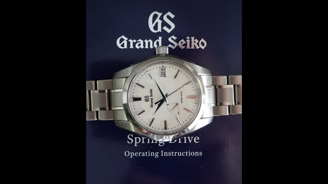 2020 2021 Grand Seiko Snowflake Spring drive men's watch SBGA211 with box and papers