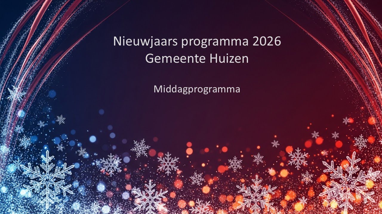 Nieuwjaars programma - Middagprogramma