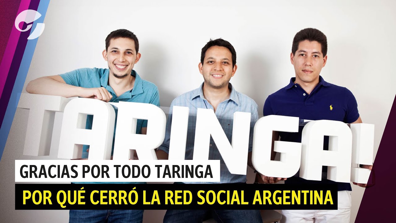 CHAU TARINGA! La primera gran RED SOCIAL ARGENTINA YA ES HISTORIA. ¿Qué pasó?