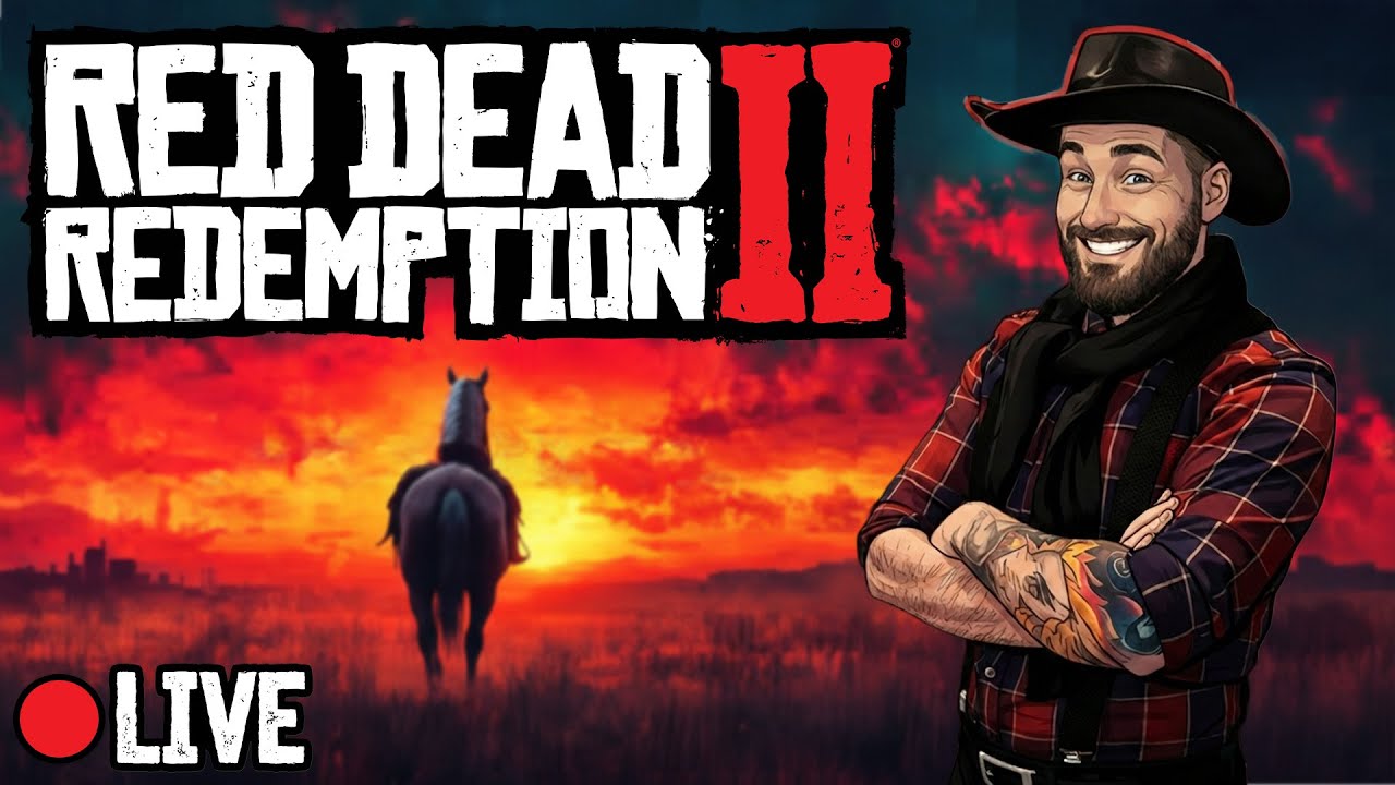 🔴 LIVE - Red Dead Redemption 2 [RDR2] | 20:00 WSPÓLNY LIVE z ŻONKĄ!