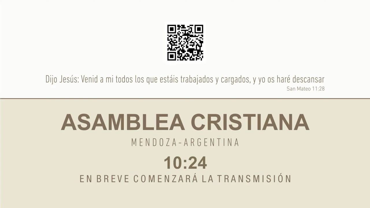 SANTO CULTO EN VIVO -SABADO 02-08-2025 - 20:00 HS - DORREGO - MENDOZA - ARGENTINA