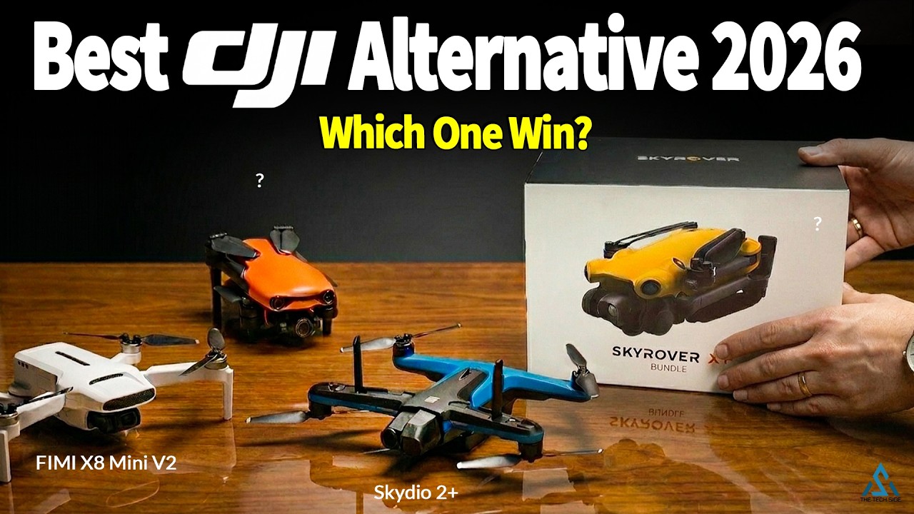 Топ-6 лучших альтернатив дронам DJI в 2026 году &mdash; этот список вас поразит!