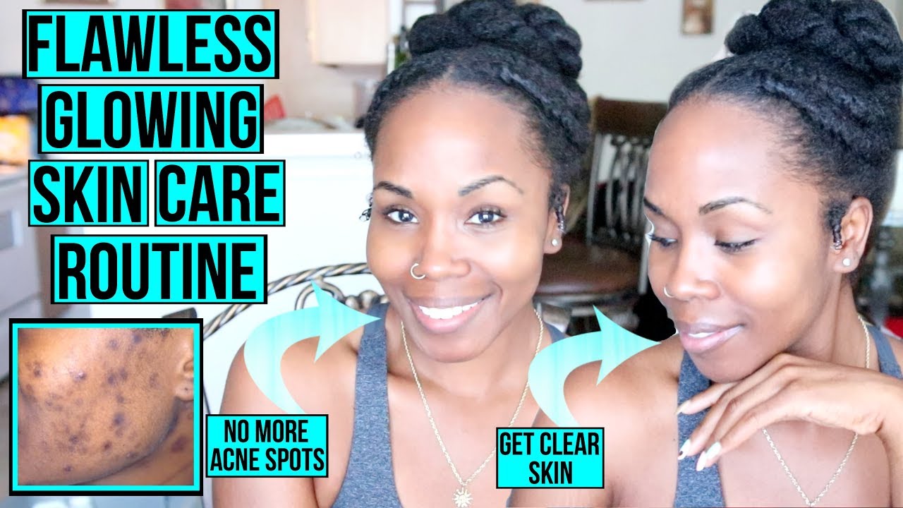 How to Get FLAWLESS GLOWING Skin FAST & NATURALLY | My Simple Skin Care Routine