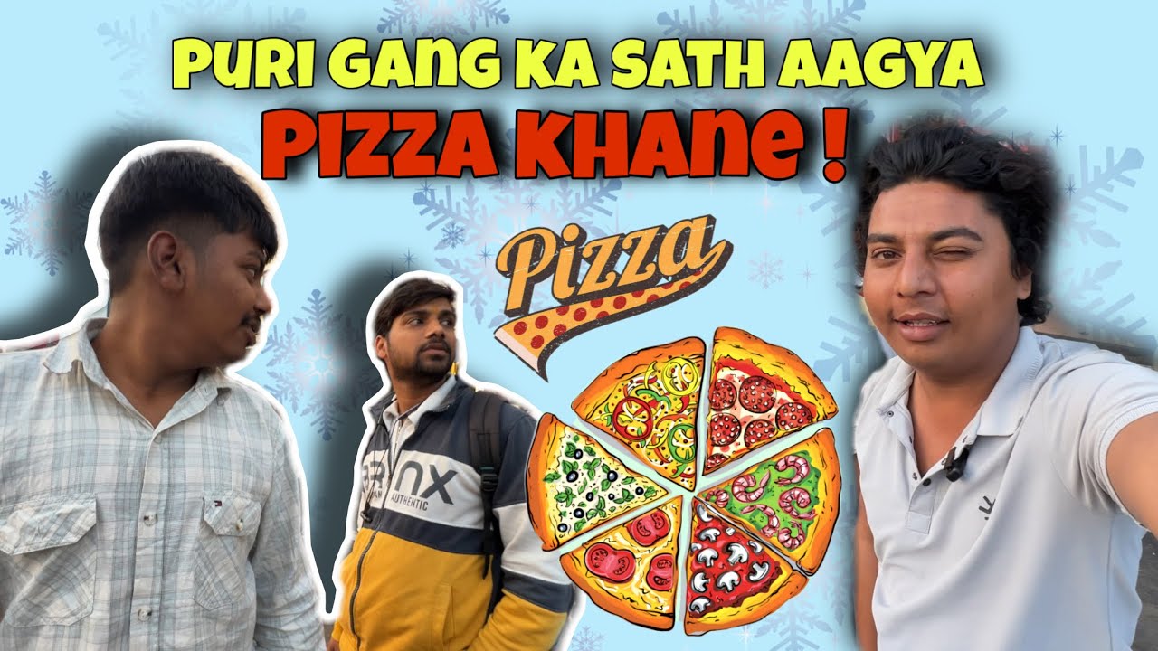 || apne sath dosto ko bhi le gya pizza khane ka liya || T2vlogs || sultan panchal ||