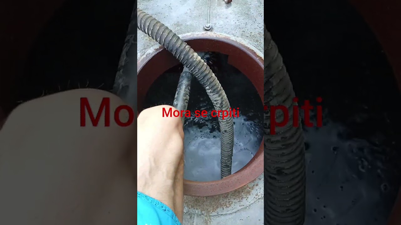 mora se malo crpiti cista voda