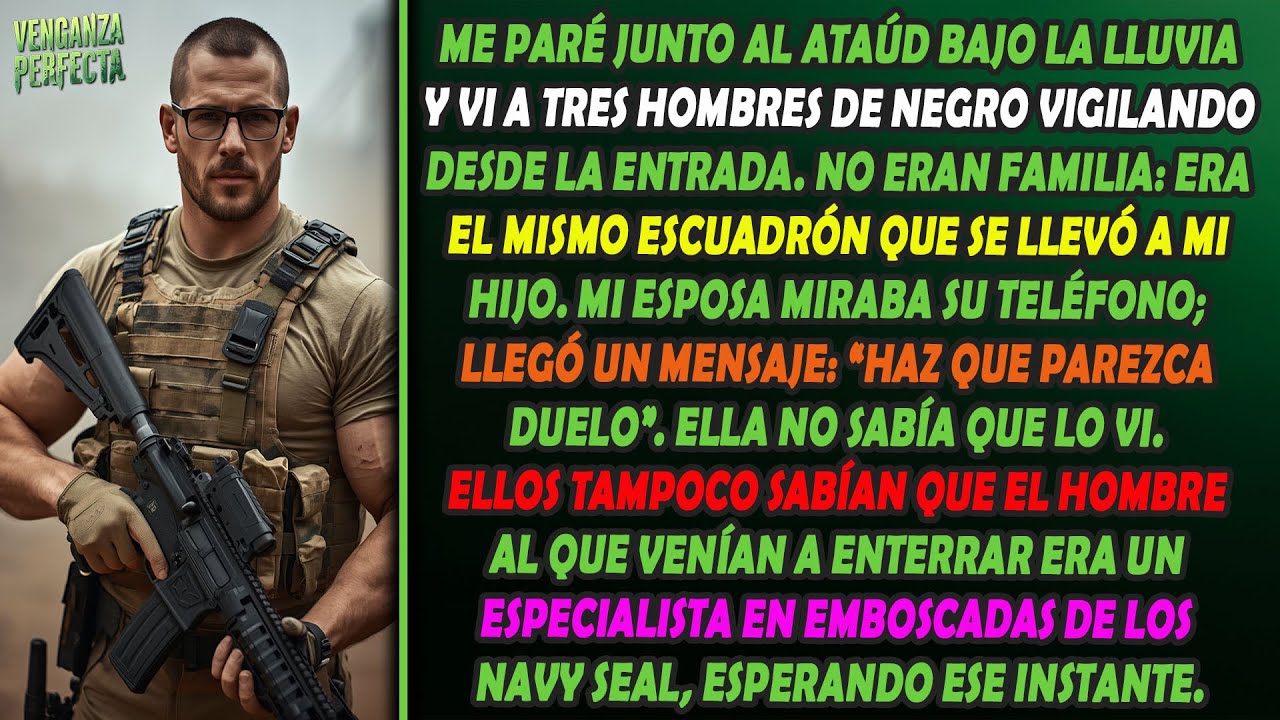 Me esperaban en el funeral. No sabían a quién estaban tendiendo una trampa.
