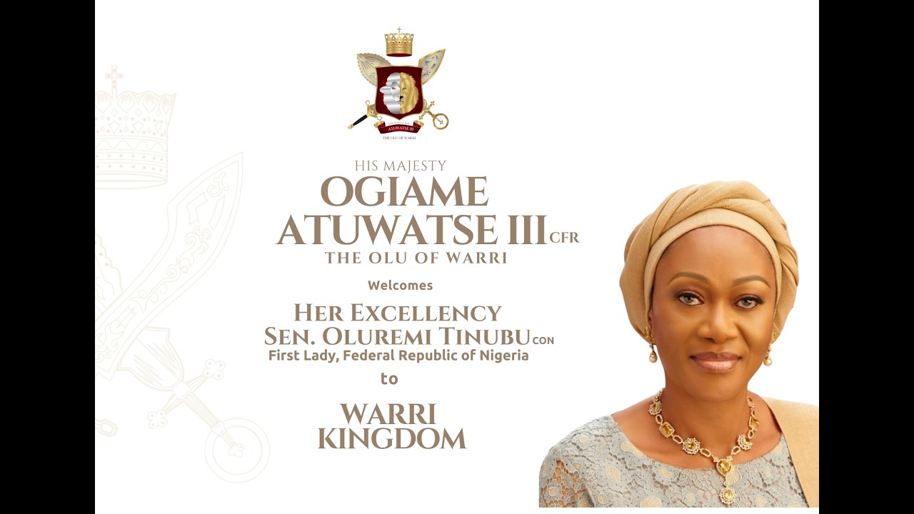 WARRI KINGDOM RECEIVES SEN. OLUREMI TINUBU