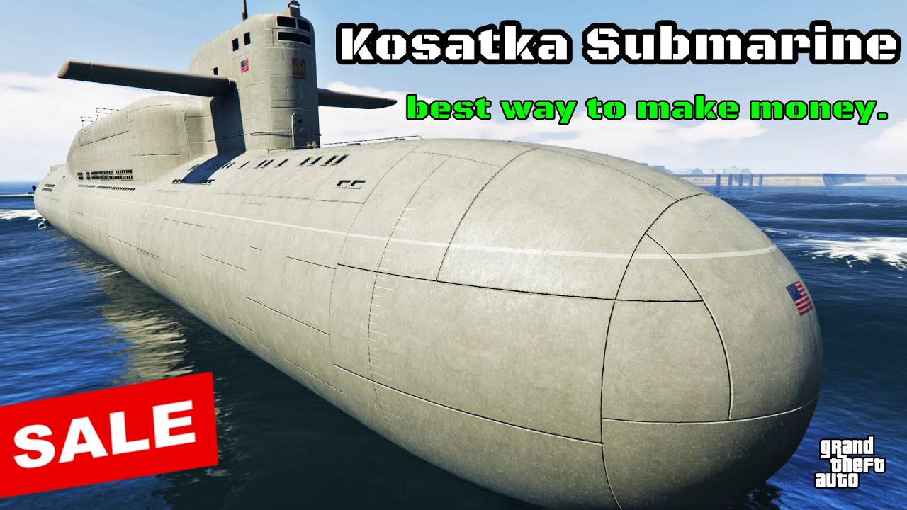 BEST WAY TO MAKE MONEY in 2021 GTA Online | Kosatka Submarine Review & Customization | NEW!