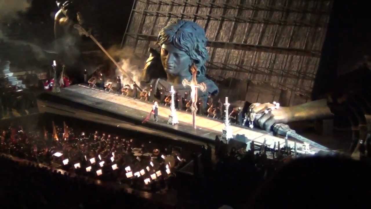 La Tosca di Puccini Arena di Verona 2012 Te Deum