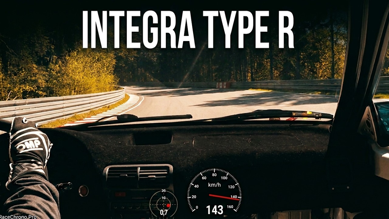 3 PGS Wyścig G&oacute;rski Tor KIELCE 2026 - Przybyszewski Marcin Honda Integra Type R onboard