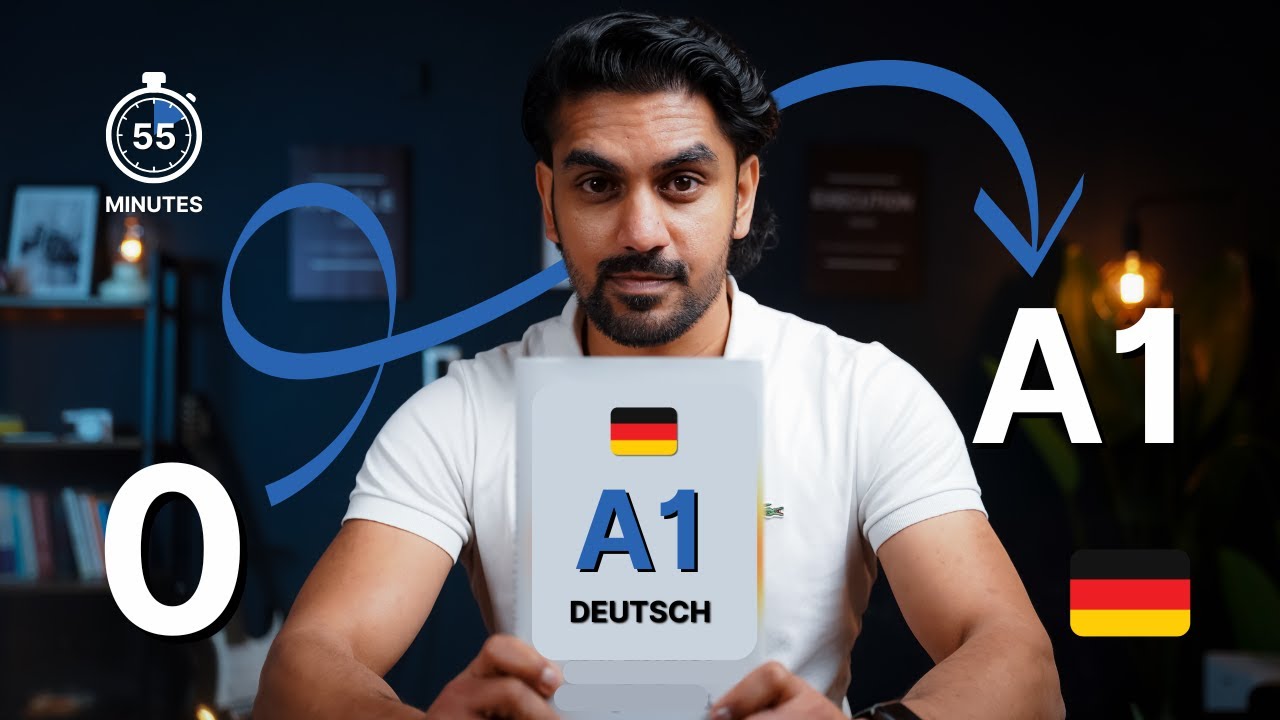 Learn German A1 in 55 Minutes | Fastest Beginner Crash Course Online!
