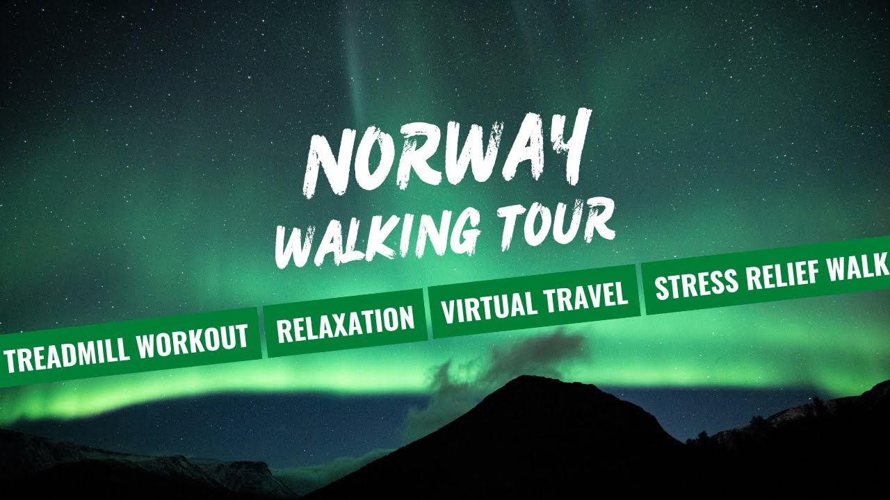 Larvik Bystien short Trail – 4K Walking in Norway