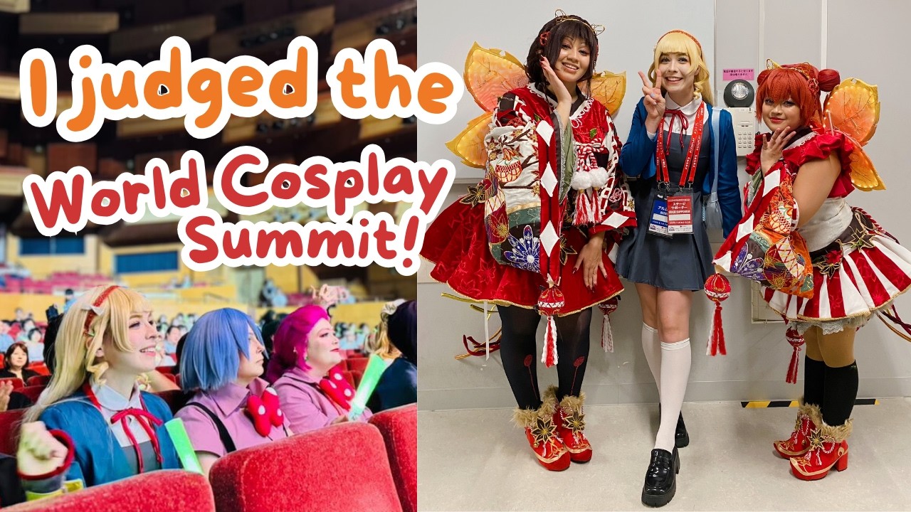 whats it like to judge the world cosplay summit 2025? back as alumni!
