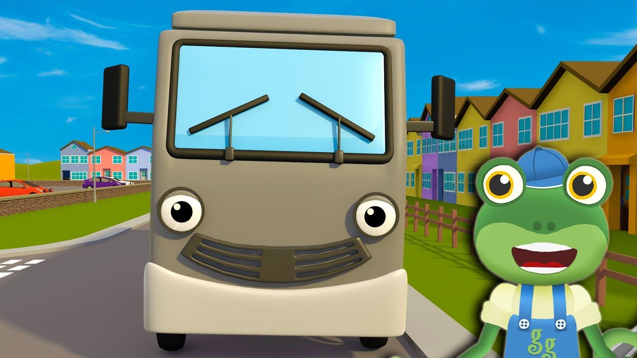 The Wheels on the Trucks Go Round and Round | Nursery Rhymes For Children | Truck Cartoons For Kids