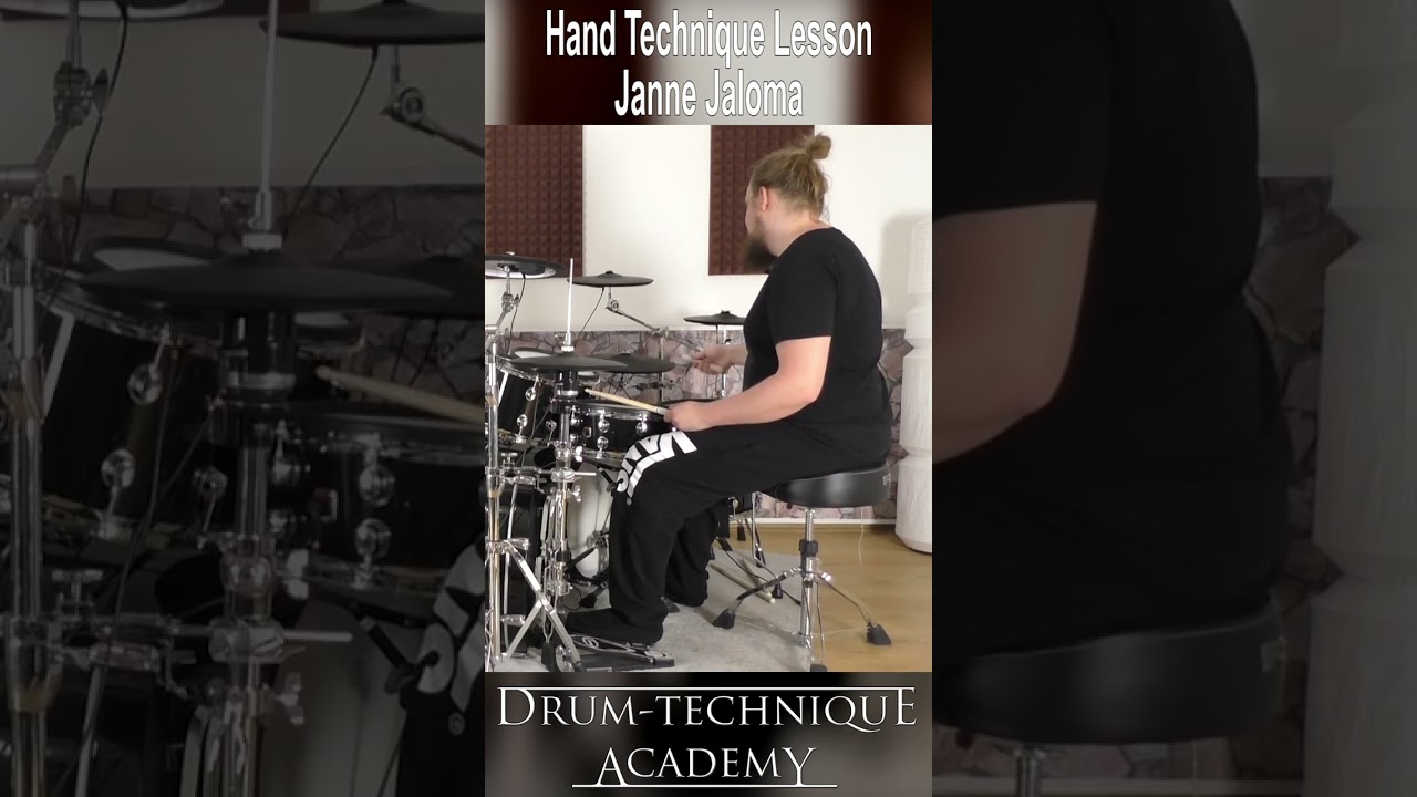 Extreme Hand Speed - 2 Foot Blast Beat | Janne Jaloma #shorts