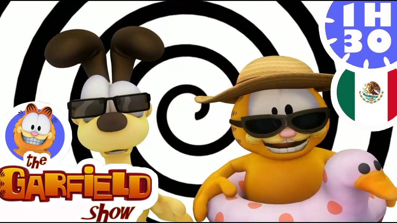 🏖️ ¡No hay playa para Garfield!😿 - Compilación de episodios de Garfield