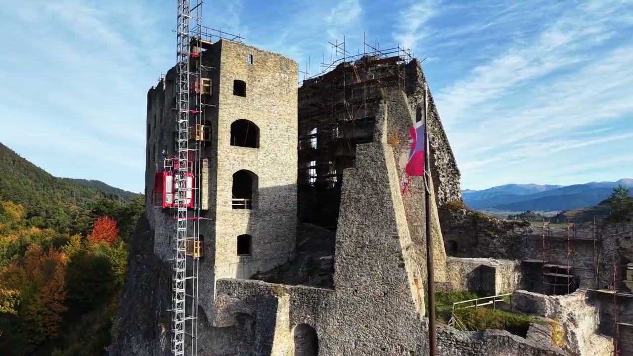 Hrad Likavka rekonstrukcia