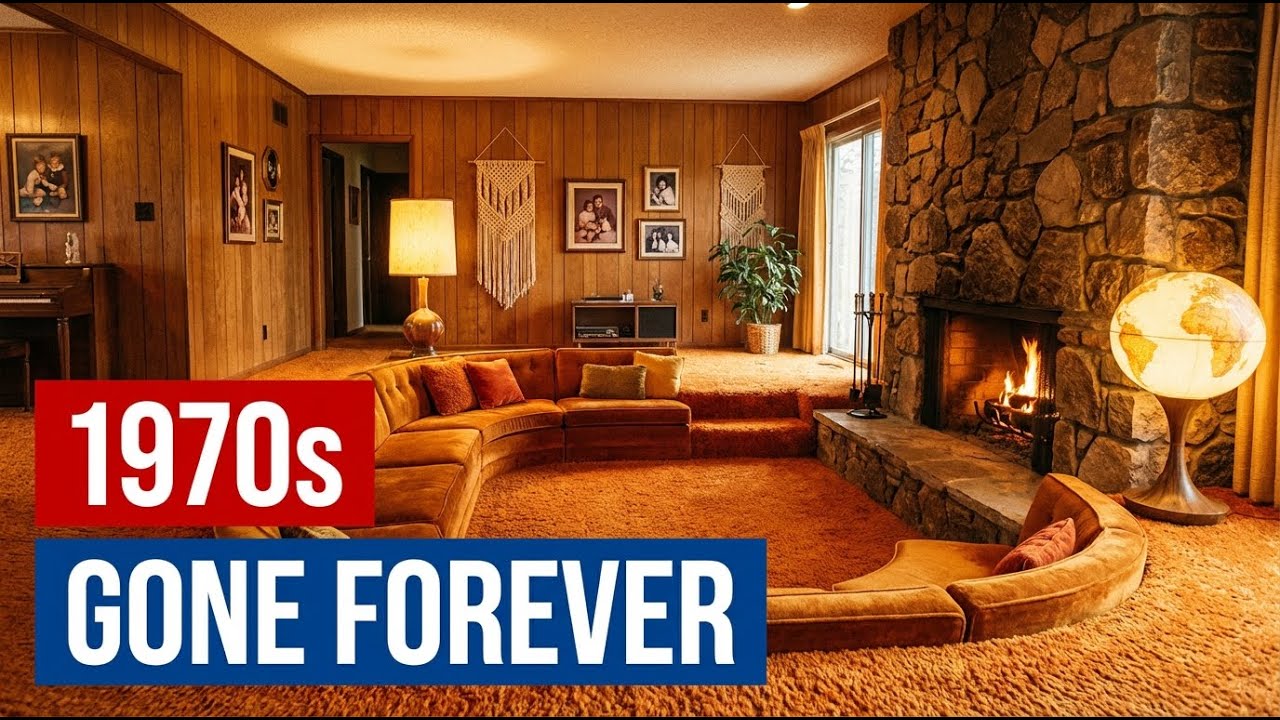 Home Features Every 1970s House Had — But Are Gone FOREVER