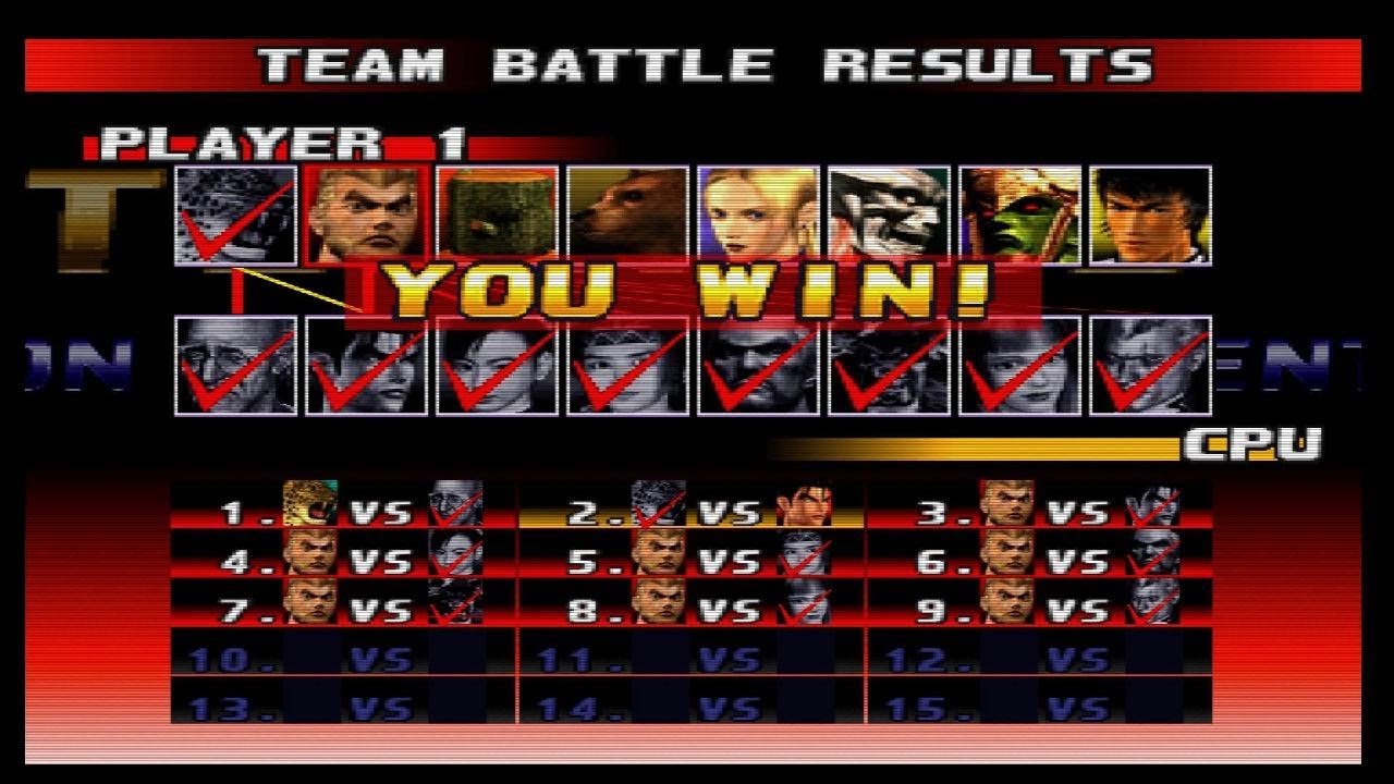 Team Battle Mode Part 75 - Tekken 3 PS 5 Gameplay