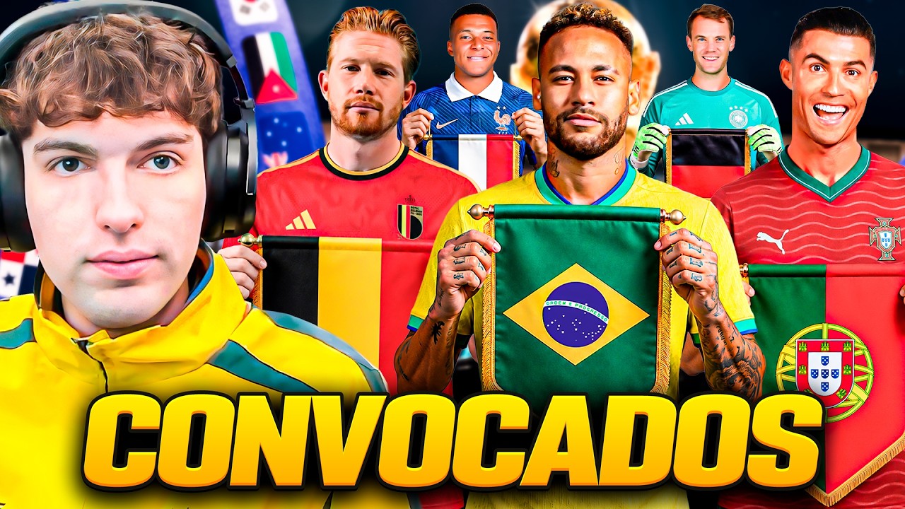 DAVOO XENEIZE OPINA DE LA LISTA DE LAS MEJORES SELECCIONES PARA EL MUNDIAL 2026. BRASIL, FRANCIA,ETC