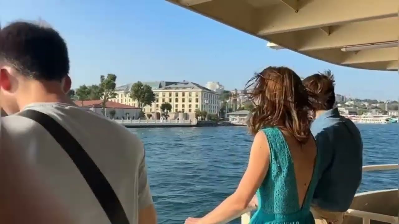 Cruising around bosphorus bridge which connects Europe & Asia#turkey2024  #everydayadventure #travel