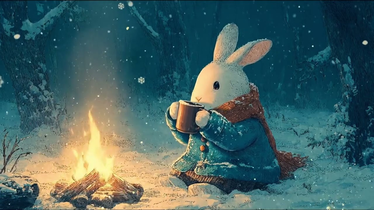 A Quiet Winter Night ❄ Warm Celtic Music Like in a Fairy Tale | Quiet Village