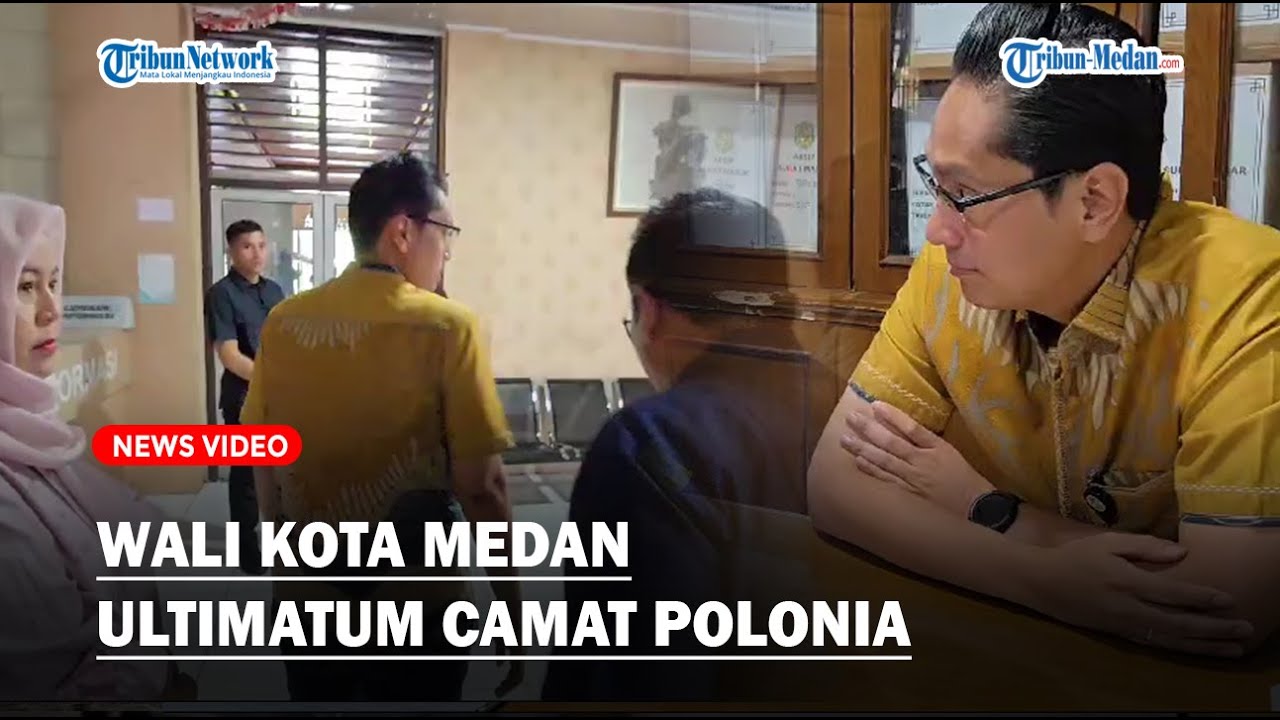 Wali Kota Rico Waas Sidak Kantor Kecamatan Medan Polonia, Camat Tak di Kantor
