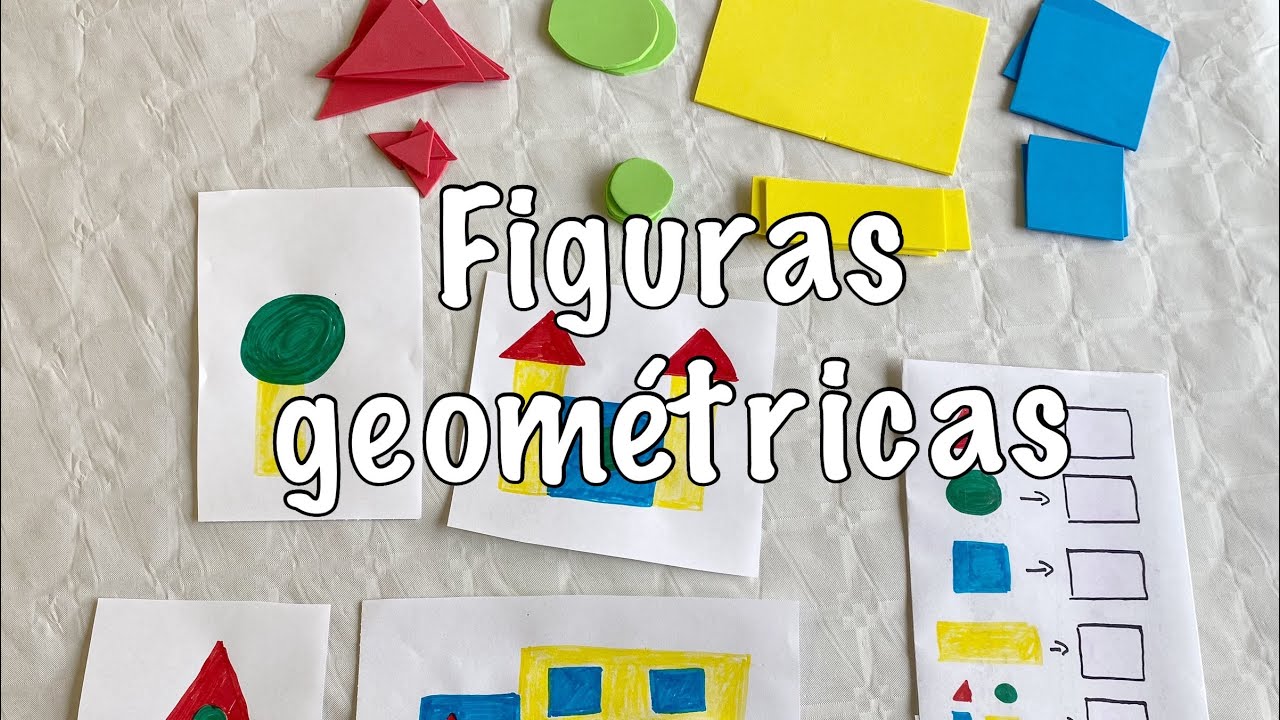 FIGURAS GEOMÉTRICAS// actividades para niños en casa// Como enseñar las figuras geométricas niños