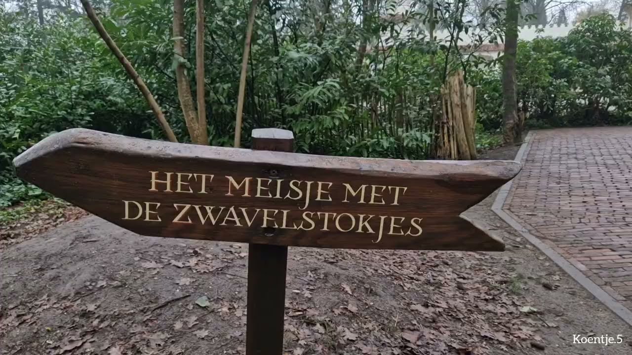 Het meisje met de zwavelstokjes (na groot onderhoud 🛠) #efteling 