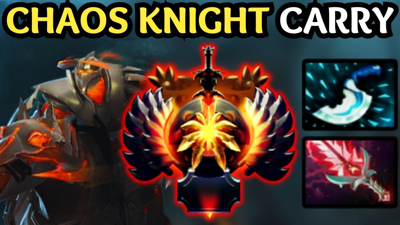 🔥 UNSTOPPABLE CHAOS KNIGHT CARRY — ILLUSION DOMINATION 🔥 DOTA 2