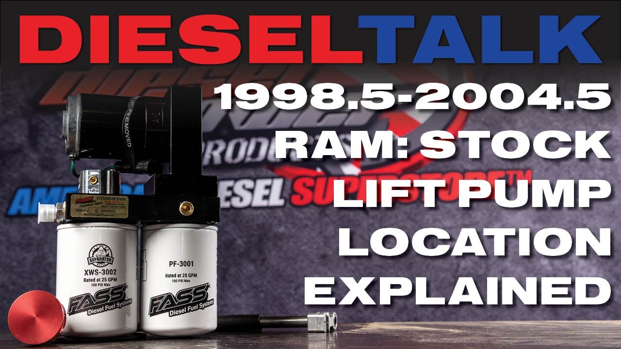 Дизельный разговор | FASS Titanium D07 против D08, 1998.5-2004.5 Ram 5.9L Cummins