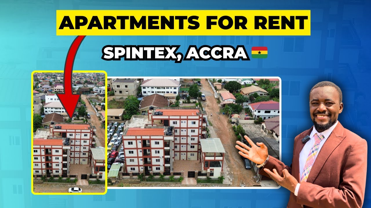 Apartments for short-stay rent at Spintex, Accra-Ghana || Best Apartments in Ghana 🇬🇭 