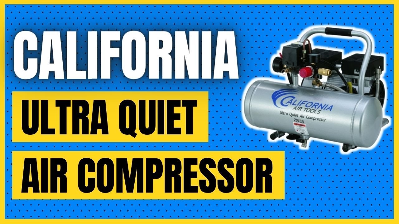 California Air Tools 2010A Ultra Quiet and Oil-Free 1.0 HP 2.0-Gallon Aluminum Tank Air Compressor