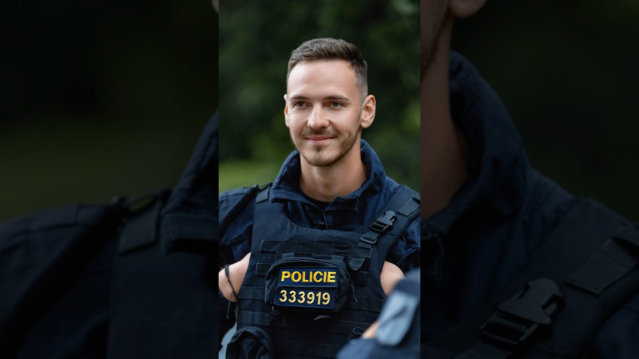 This police officer is a real example of friendliness. He&rsquo;s just as good-looking as he is polite 🫡