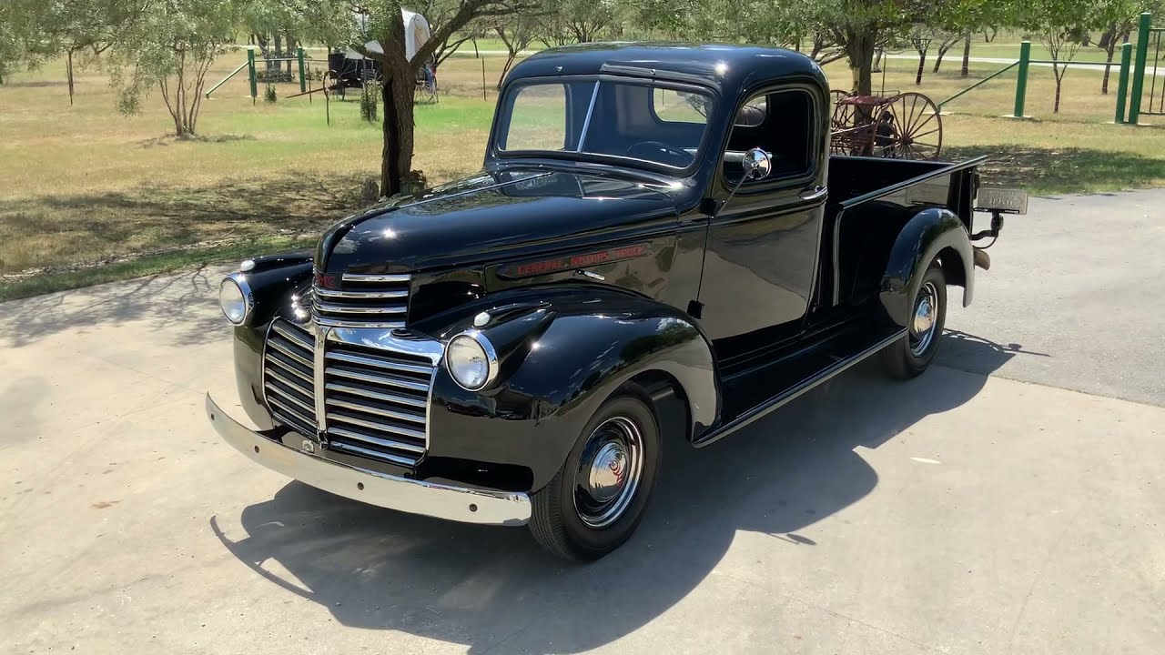 1946 GMC 1/2 Ton Pickup 228ci I6 3-Speed 46-6204P