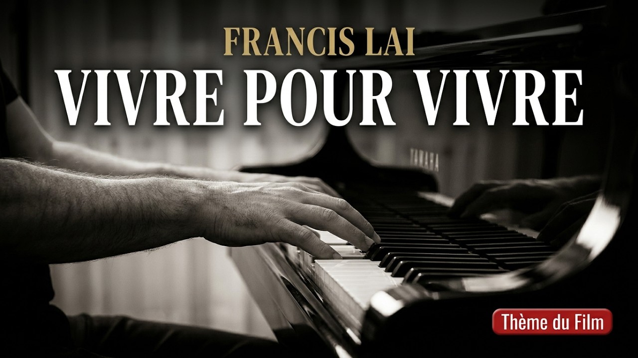 Francis Lai - Vivre pour Vivre (Live for Life) - Piano