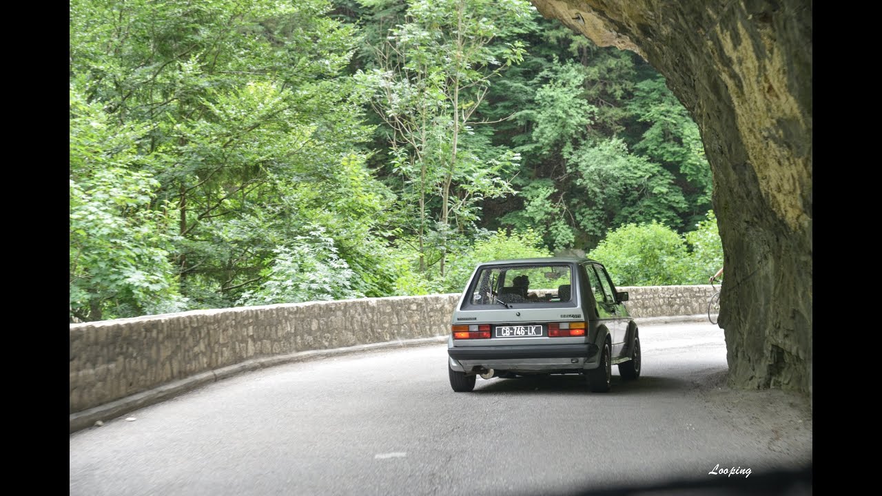 Résumé route des grandes Alpes 6 au 13 juillet 2025 en Golf 1 & 2 GTI
