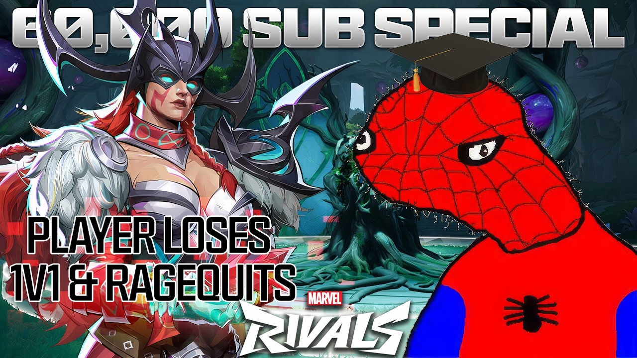 Ragebait Spider-Man DESTROYS DPS in a 1v1 & Makes Him RAGEQUIT 💀 (60K Special)