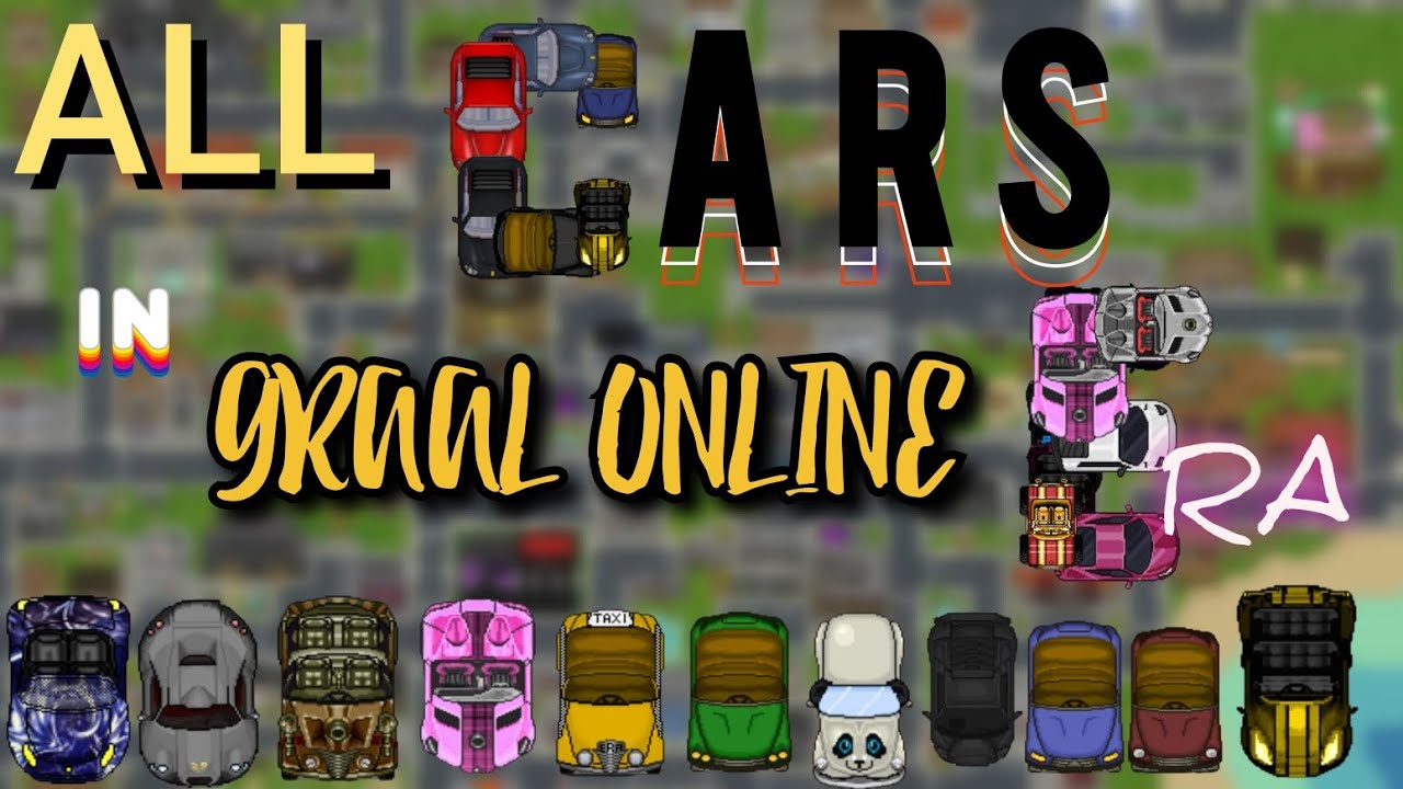 ALL CARS in Graal Online Era!