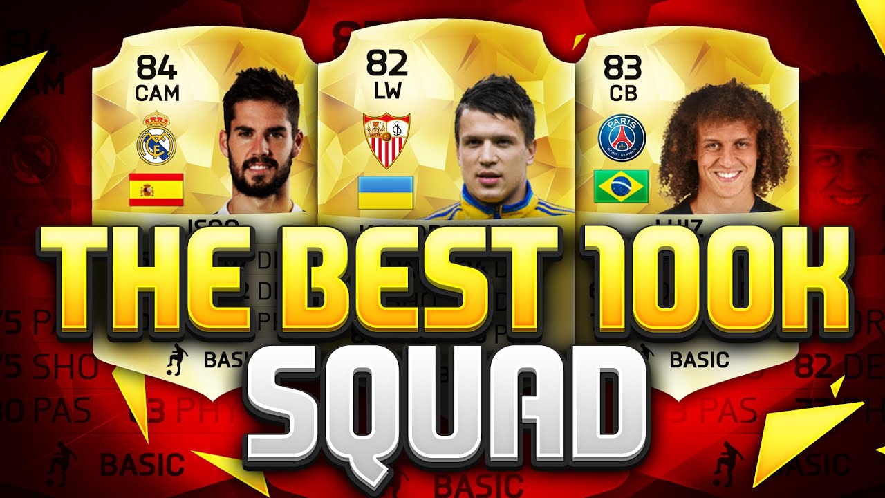 THE BEST 100K TEAM ON FIFA 16!!! Fifa 16 Dual Hybrid Squad Builder