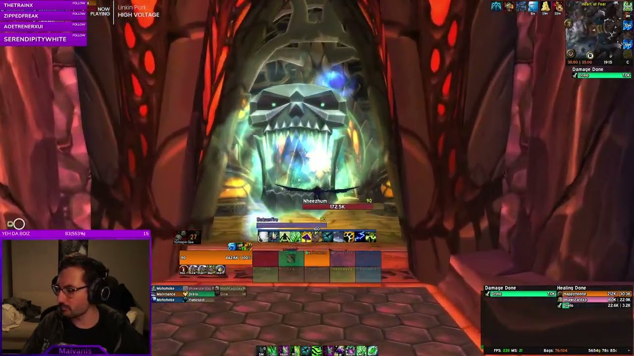 MoP - HoF Heroic Resto Druid PoV (Sheilun MoP)