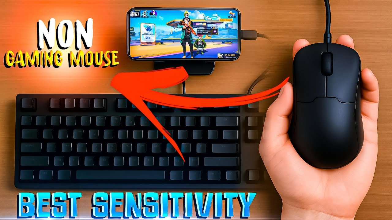 GG Mouse Pro Best Headshot Sensitivity For Non Gaming Mouse🖱️Users 🔥
