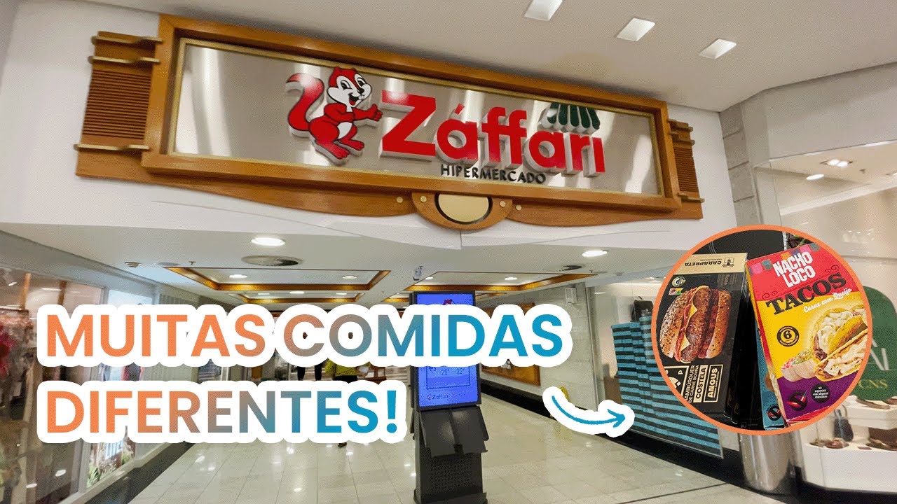 PRIMEIRA ORGANIZAÇÃO DO ANO | FOMOS NO MERCADO ZAFFARI E COMPREI COMIDINHAS DIFERENCIADAS