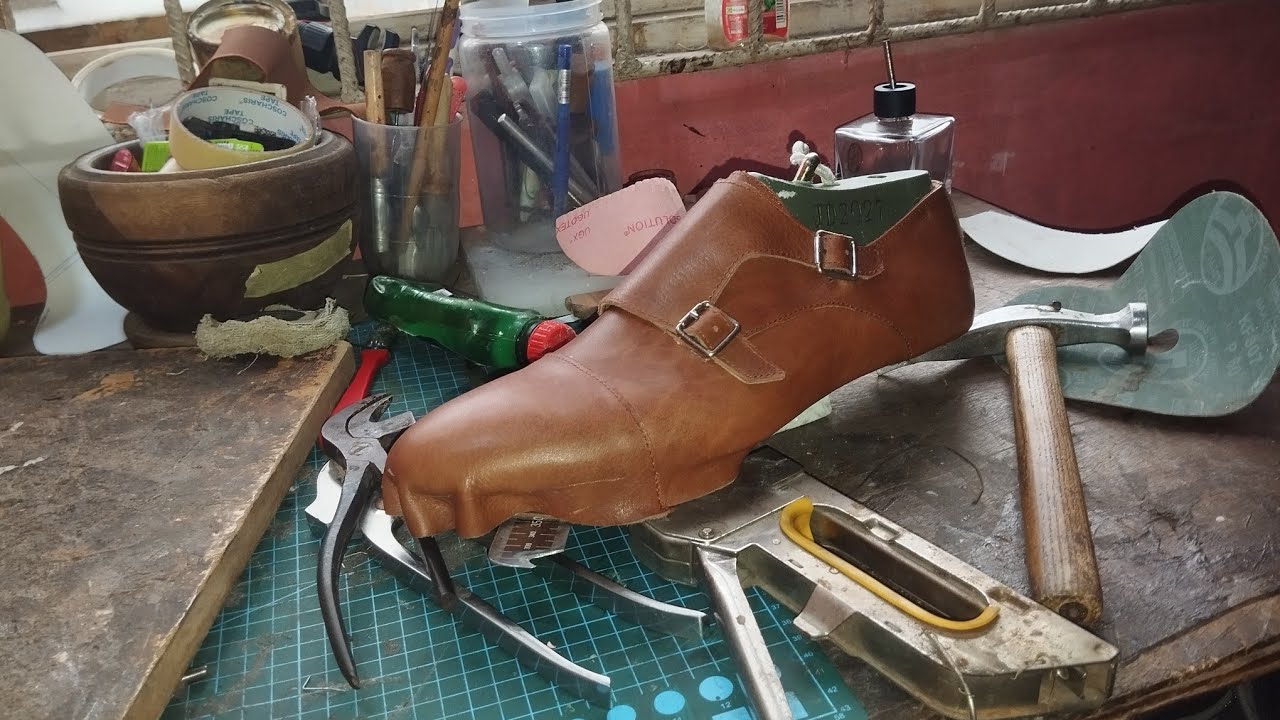 Fixing the Buckles and Lasting a Pair of Monk Strap Shoes