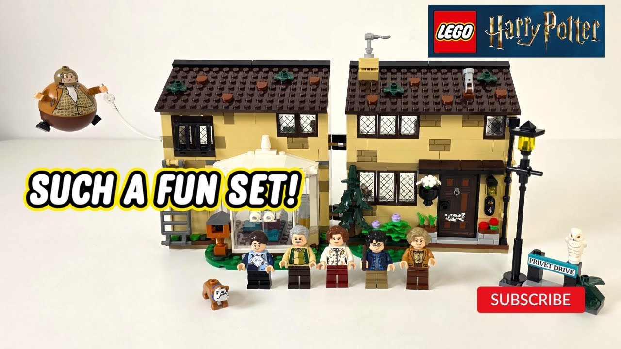 LEGO Privet Drive Визит тёти Мардж 76451 Независимый обзор