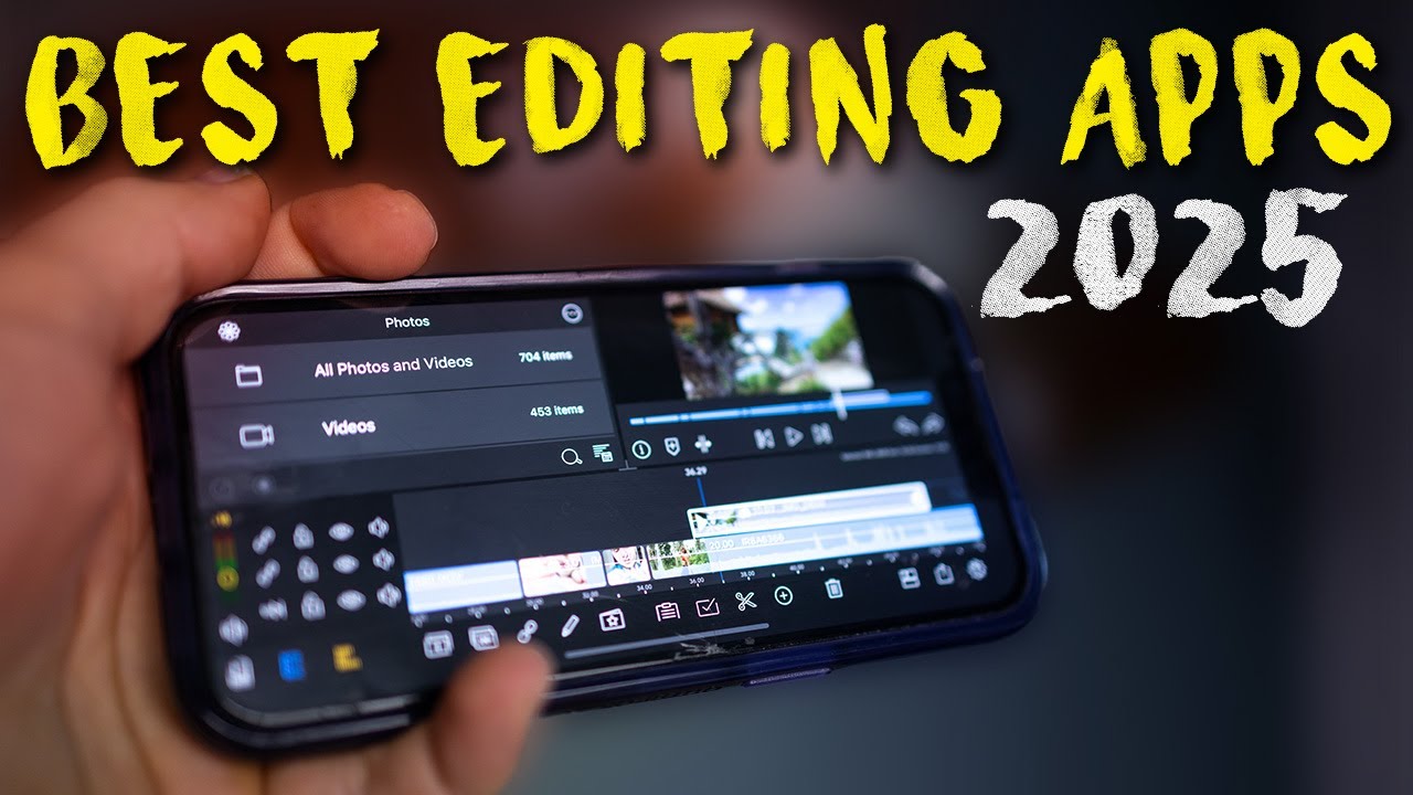 Лучшие бесплатные приложения для редактирования видео 2025 года || iPhone и Android
