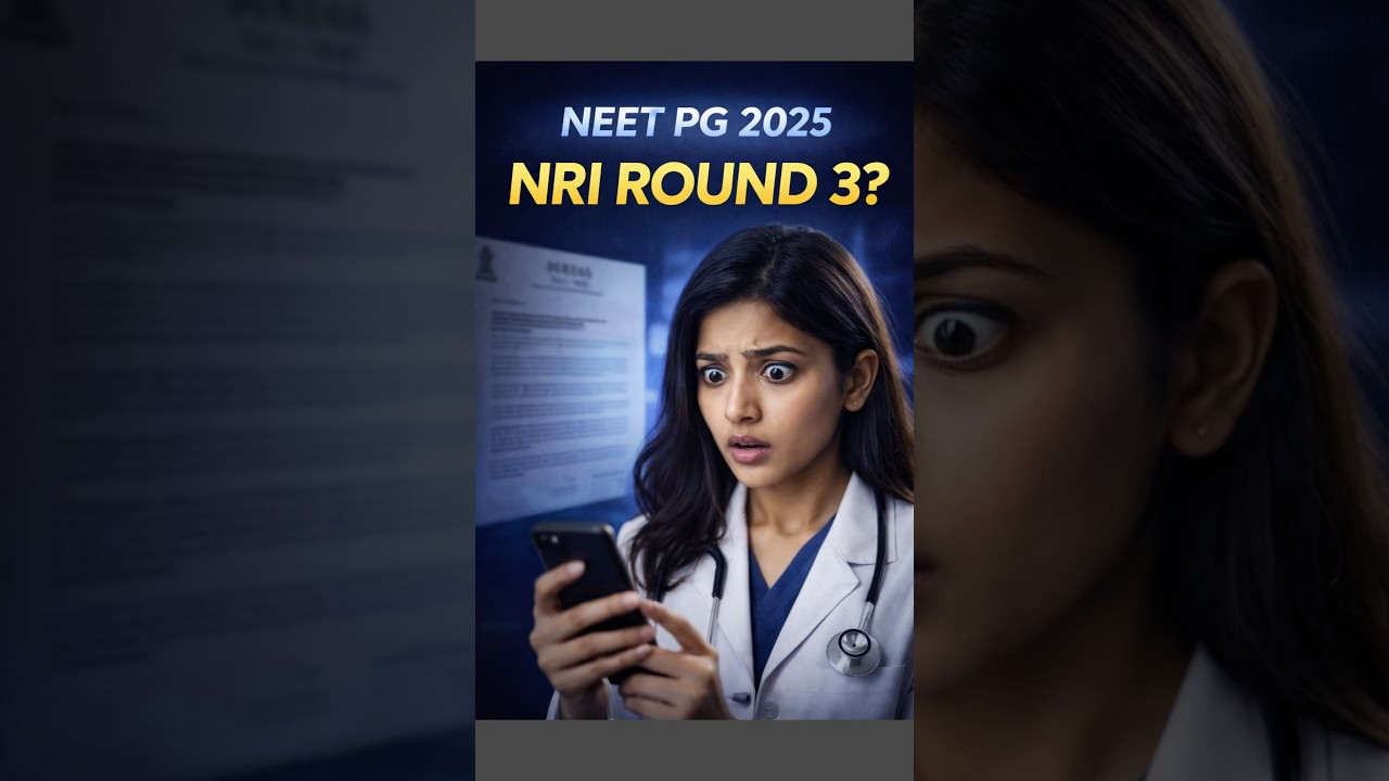 Cut-Off Reduction ke Baad NRI Conversion Notice OUT | NEET PG 2025 Round 3 