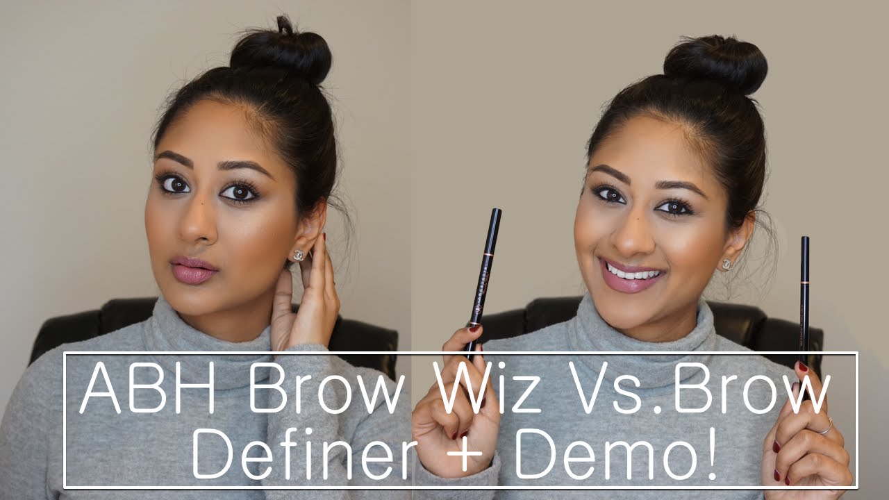Anastasia Brow Definer Vs. Brow Wiz + Demo! | Makeup By Megha